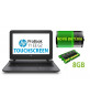 HP ProBook 11 G2 "Nová batéria Tr.A" Education Intel®DUAL Core™i3-6100U@2.3GHz|8GB RAM DDR4|250GB SSD|11.6"HD TOUCH|WIFI|BT|CAM|Windows 10/11 Trieda A+